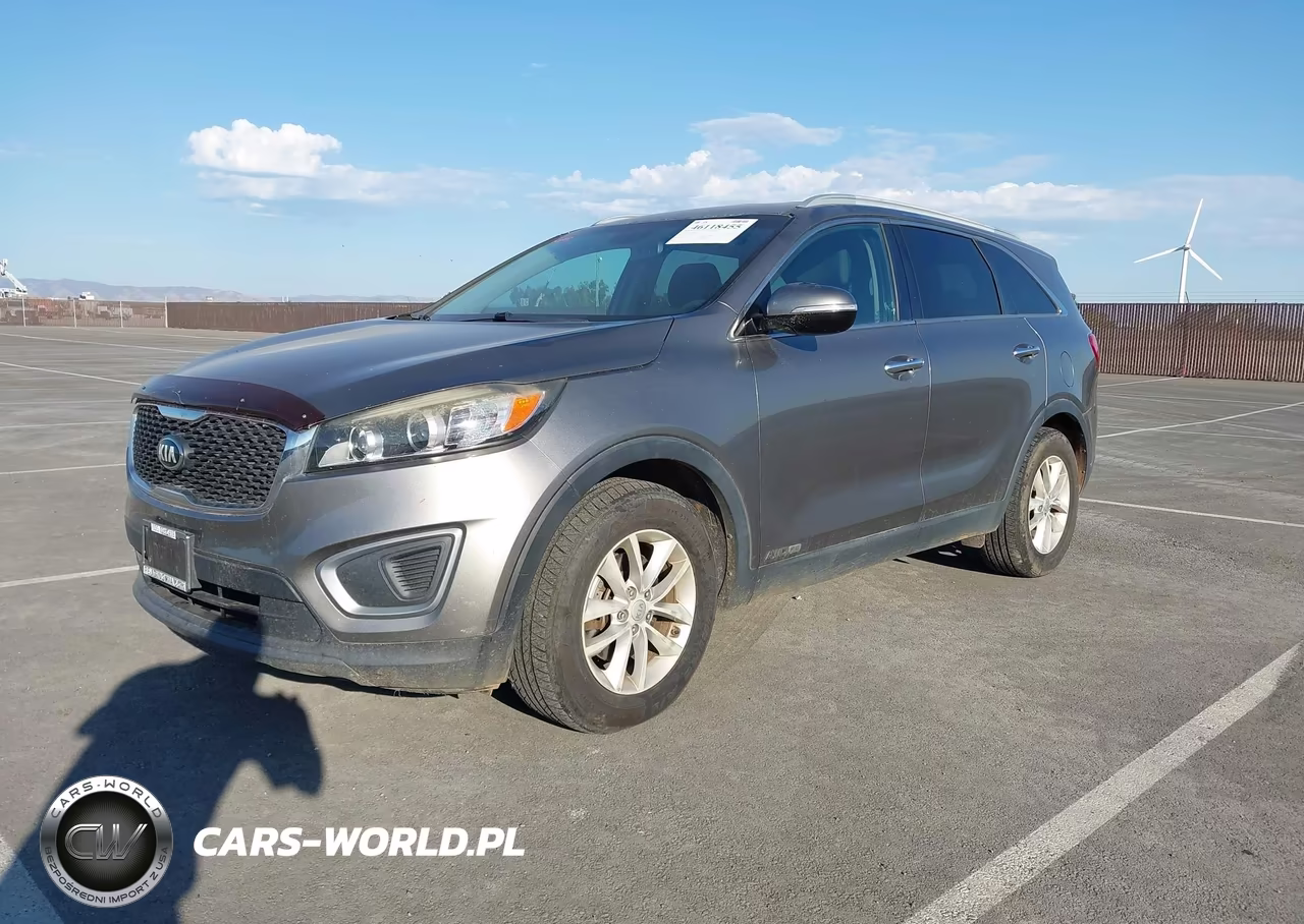 2016 Kia Sorento 3.3L Lx VIN:5XYPGDA59GG009800 - 2