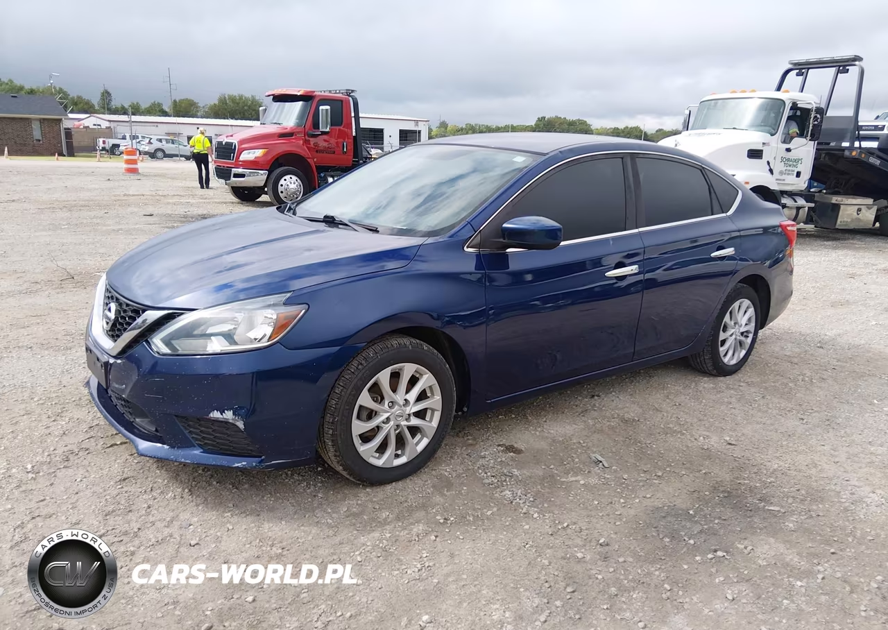 2018 Nissan Sentra Sv VIN:3N1AB7AP2JL640284 - 2
