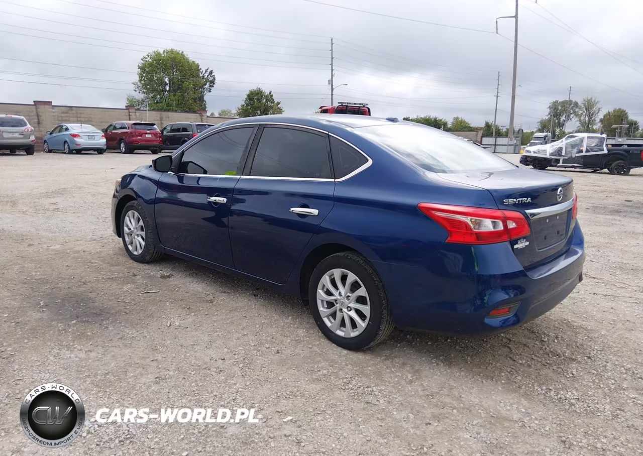 2018 Nissan Sentra Sv VIN:3N1AB7AP2JL640284 - 3