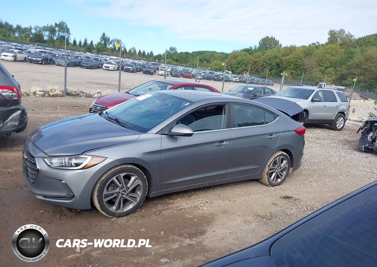 2017 Hyundai Elantra Limited VIN:KMHD84LF8HU065650 - 14