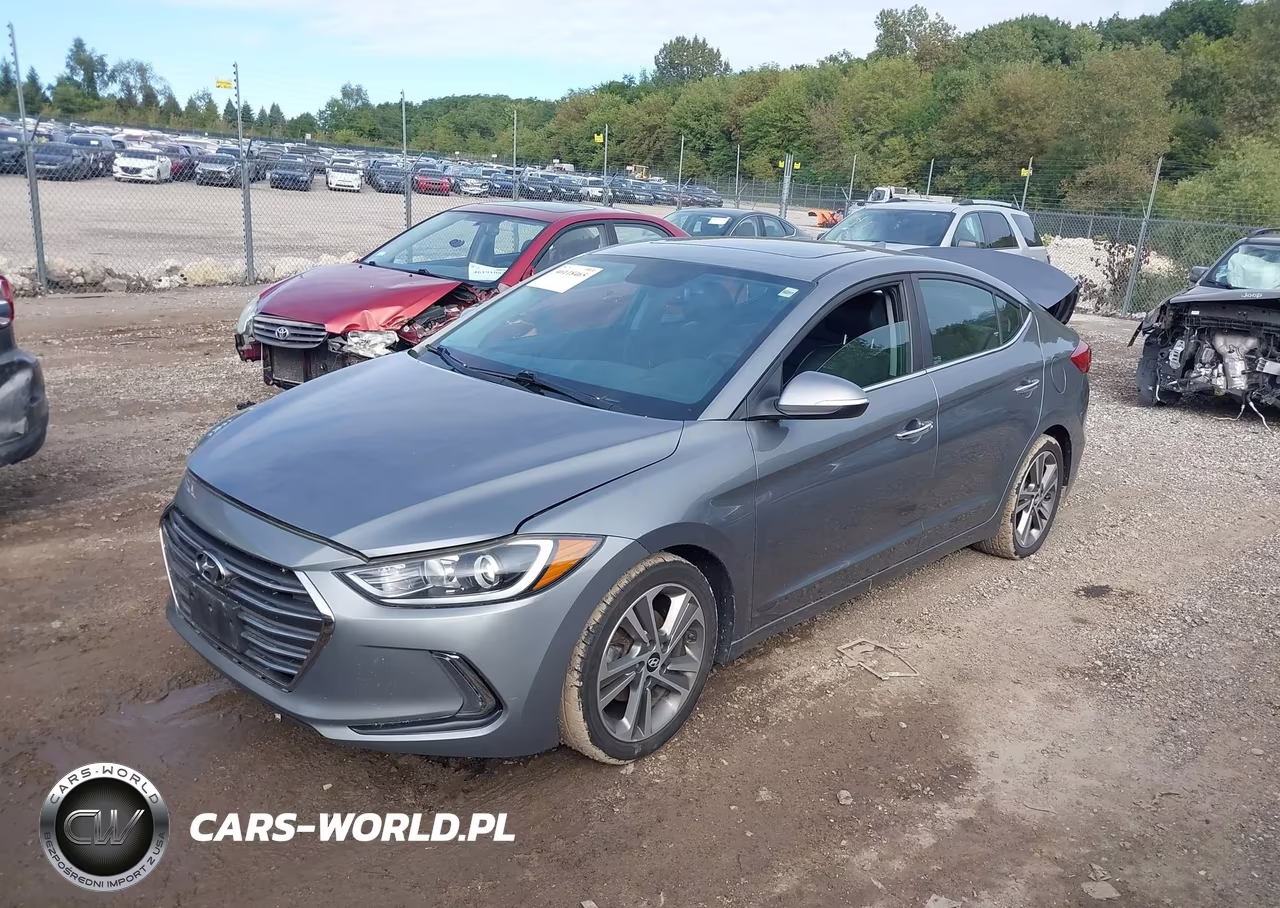 2017 Hyundai Elantra Limited VIN:KMHD84LF8HU065650 - 2