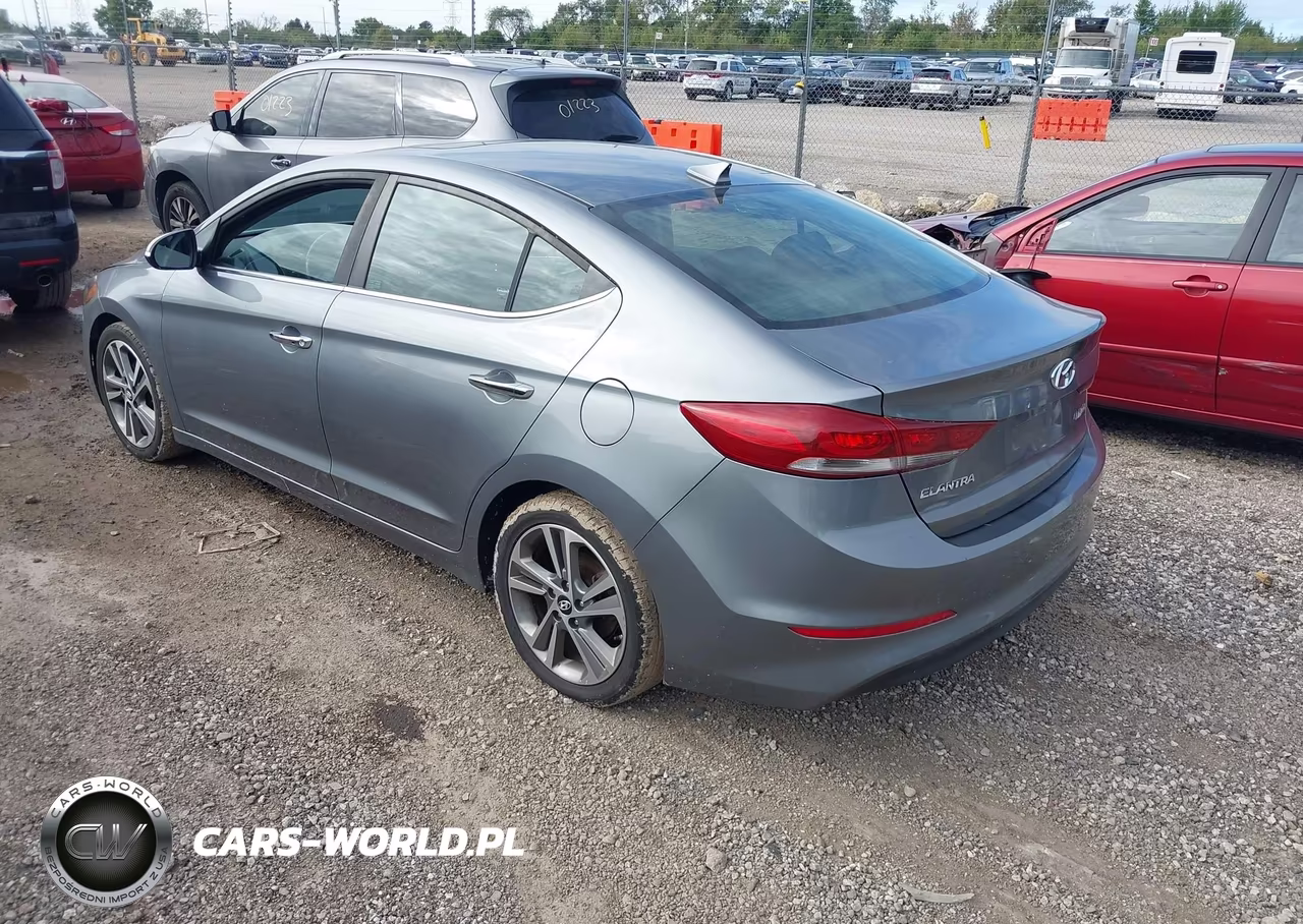 2017 Hyundai Elantra Limited VIN:KMHD84LF8HU065650 - 3