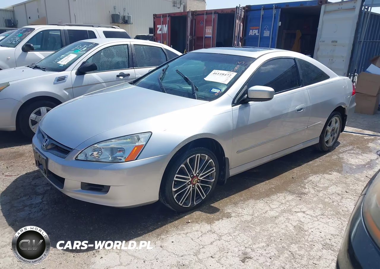 2007 Honda Accord 2.4 Ex VIN:1HGCM72627A013298 - 2