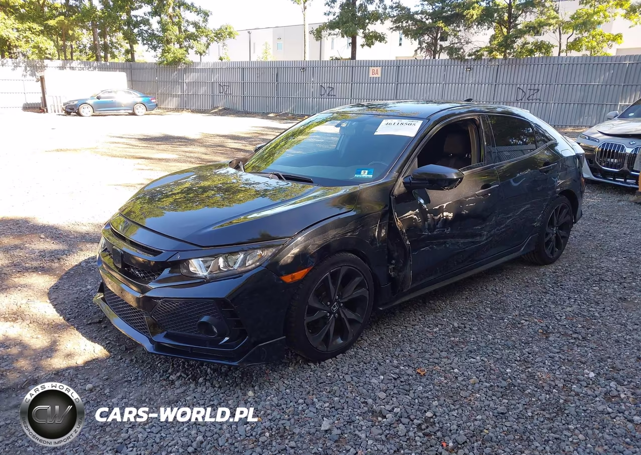 2018 Honda Civic Sport VIN:SHHFK7H41JU412467 - 2