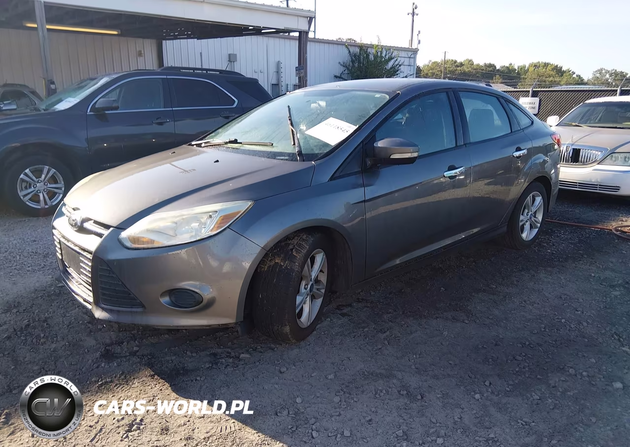 2014 Ford Focus Se VIN:1FADP3F20EL134834 - 2