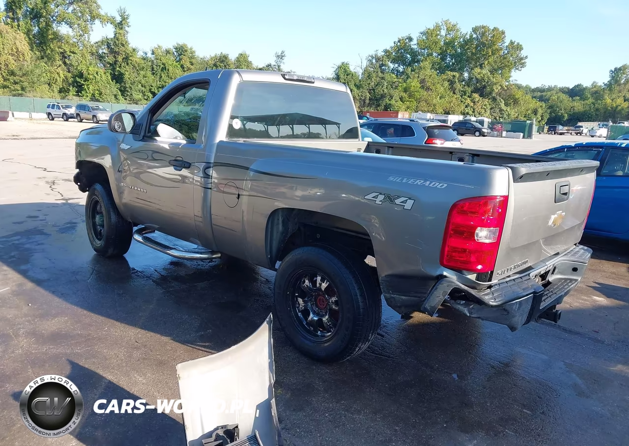 2007 Chevrolet Silverado 1500 Work Truck VIN:1GCEK14X57Z604307 - 3
