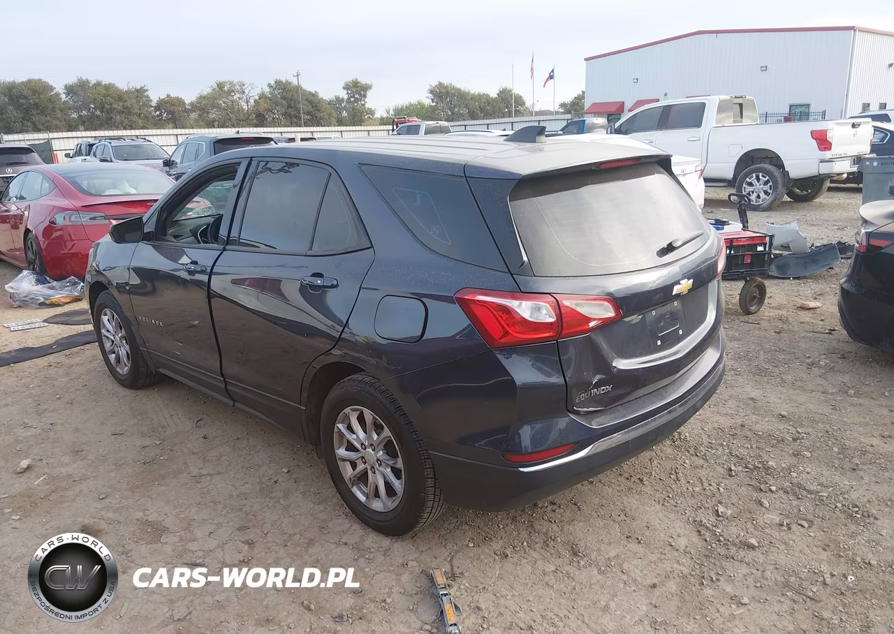 2018 Chevrolet Equinox Ls VIN:3GNAXHEV2JS595518 - 3