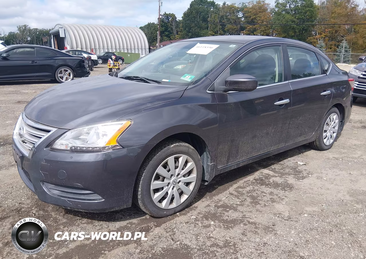 2015 Nissan Sentra Sv VIN:3N1AB7AP0FY349132 - 2