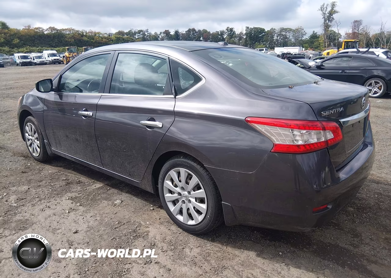 2015 Nissan Sentra Sv VIN:3N1AB7AP0FY349132 - 3