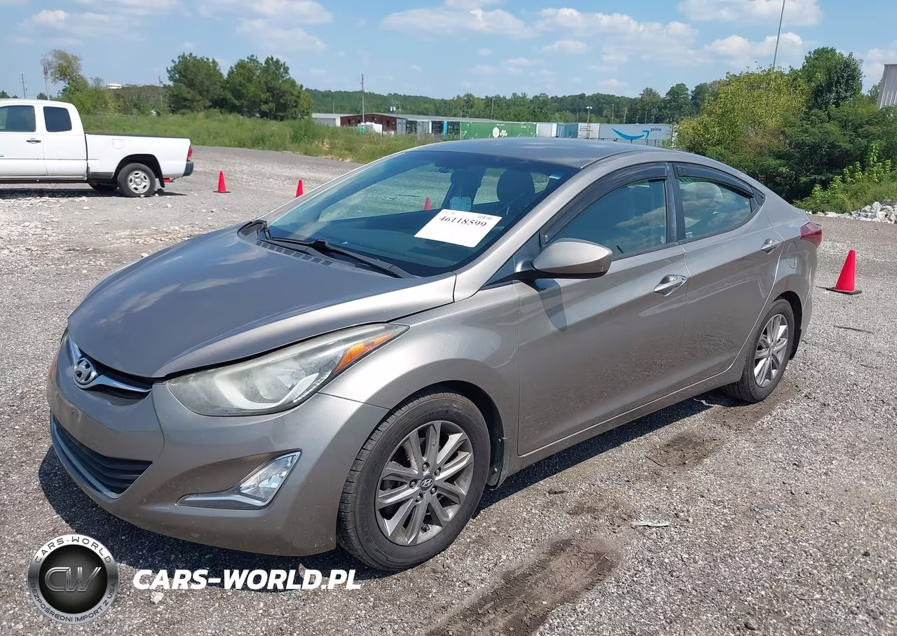 2015 Hyundai Elantra Se VIN:5NPDH4AE2FH620890 - 2