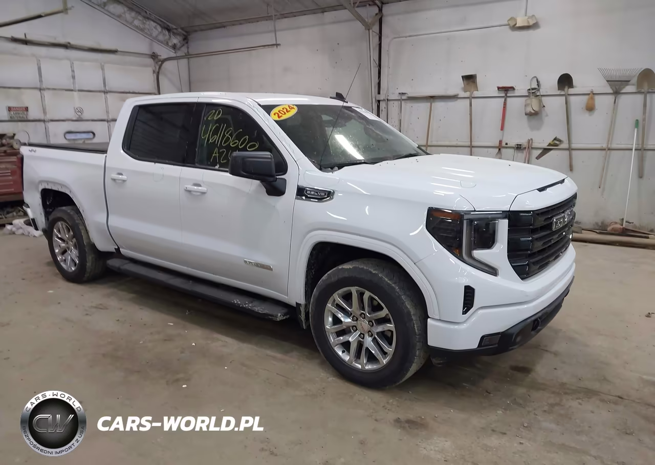 2024 GMC Sierra 1500 4Wd Short Box Elevation With 3Sb