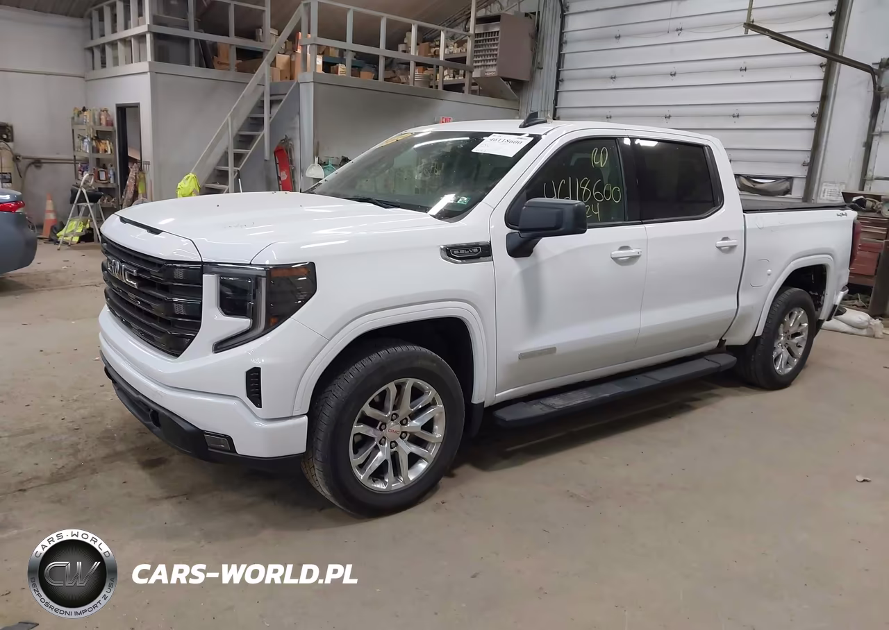 2024 GMC Sierra 1500 4Wd Short Box Elevation With 3Sb VIN:3GTPUCEK1RG352978 - 2