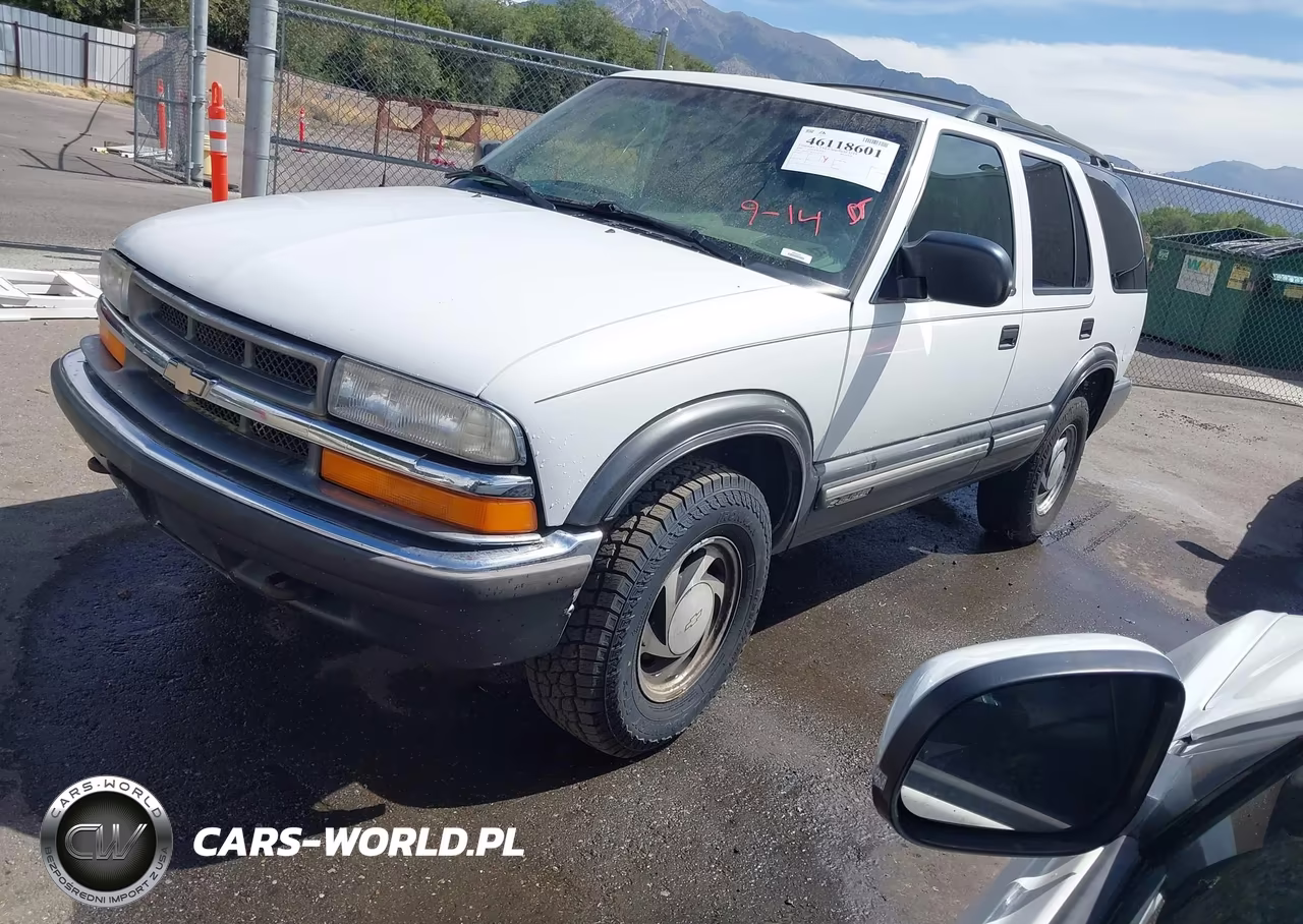 2001 Chevrolet Blazer Lt VIN:1GNDT13W212212376 - 2
