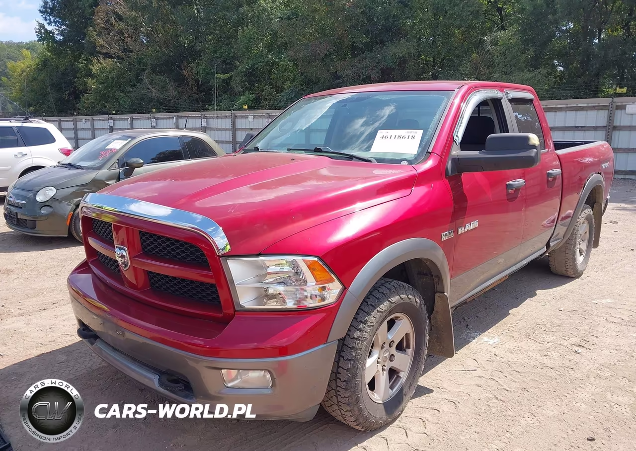 2010 Dodge Ram 1500 Trx VIN:1D7RV1GT7AS167871 - 2
