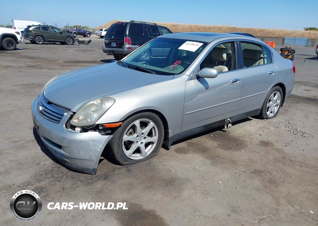 2004 Infiniti G35 VIN:JNKCV51E34M611241 - 2