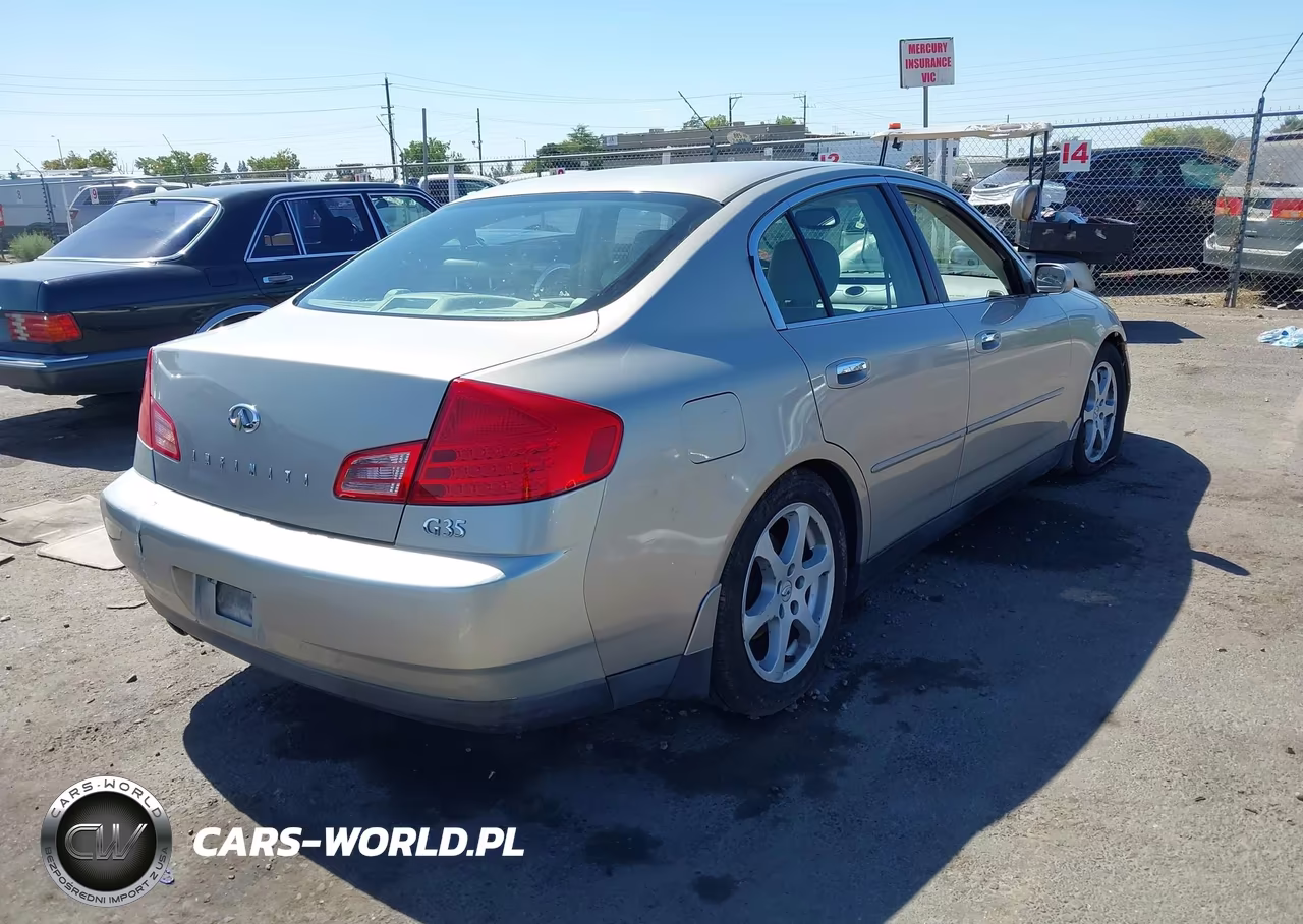 2004 Infiniti G35 VIN:JNKCV51E34M611241 - 4