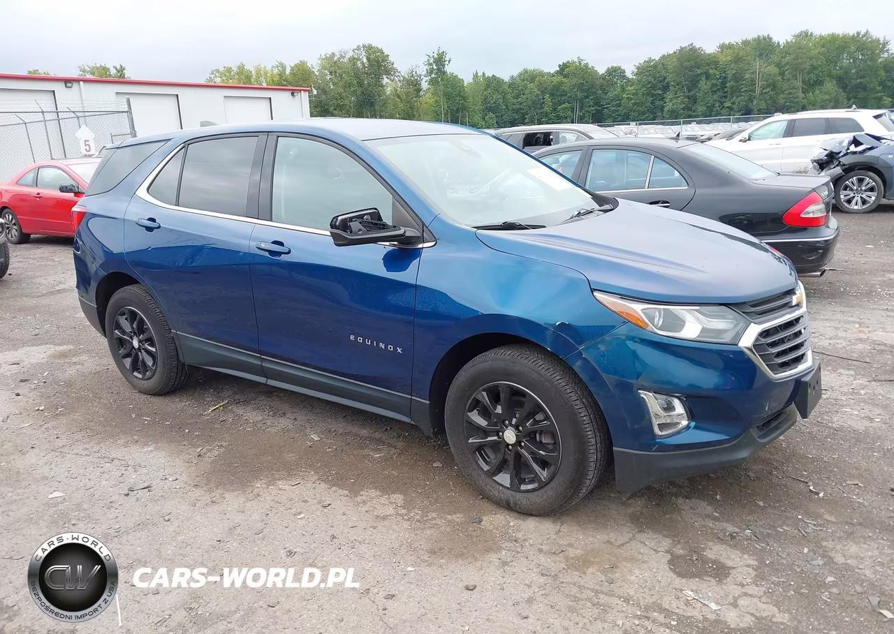 2020 Chevrolet Equinox Awd Lt 1.5L Turbo VIN:3GNAXUEV4LL204732 - 1