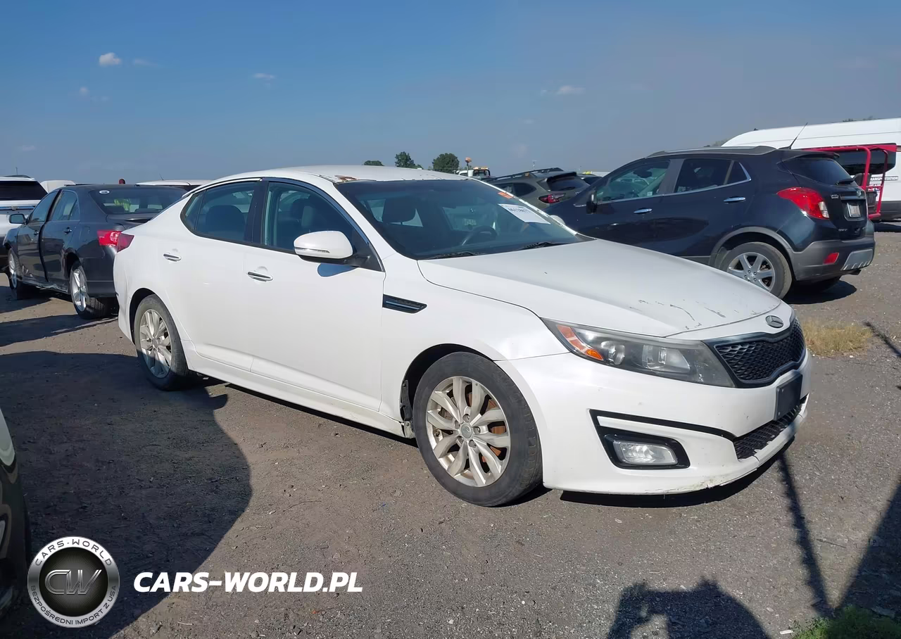 2015 Kia Optima Lx VIN:5XXGM4A72FG426835 - 1