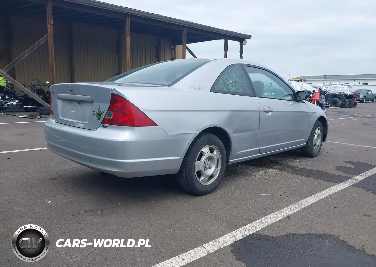 2001 Honda Civic Ex VIN:1HGEM22911L031079 - 4