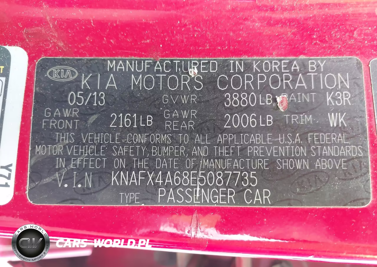 2014 Kia Forte Lx VIN:KNAFX4A68E5087735 - 9