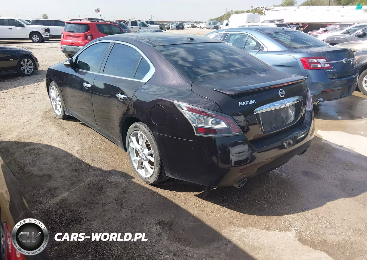 2012 Nissan Maxima 3.5 Sv VIN:1N4AA5AP7CC843986 - 3