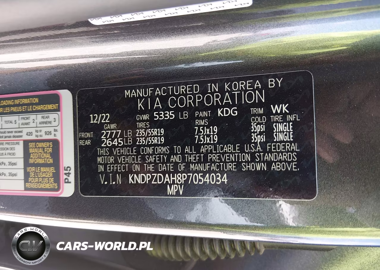 2023 Kia Sportage Plug-In Hybrid X-Line Prestige VIN:KNDPZDAH8P7054034 - 9