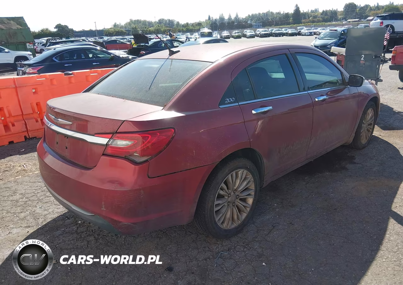 2012 Chrysler 200 Limited VIN:1C3CCBCB6CN166290 - 4