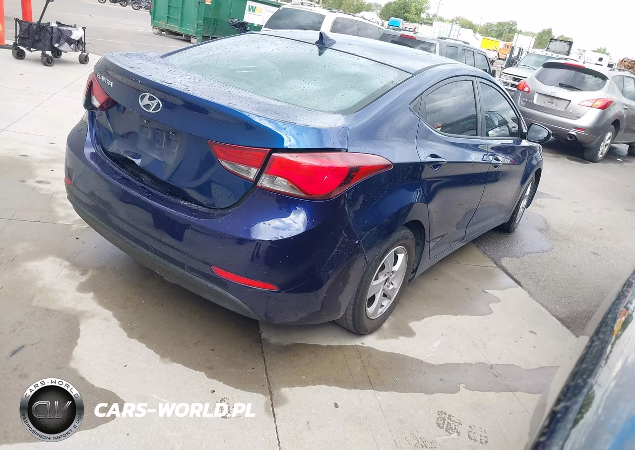 2015 Hyundai Elantra Se VIN:5NPDH4AE7FH638981 - 4