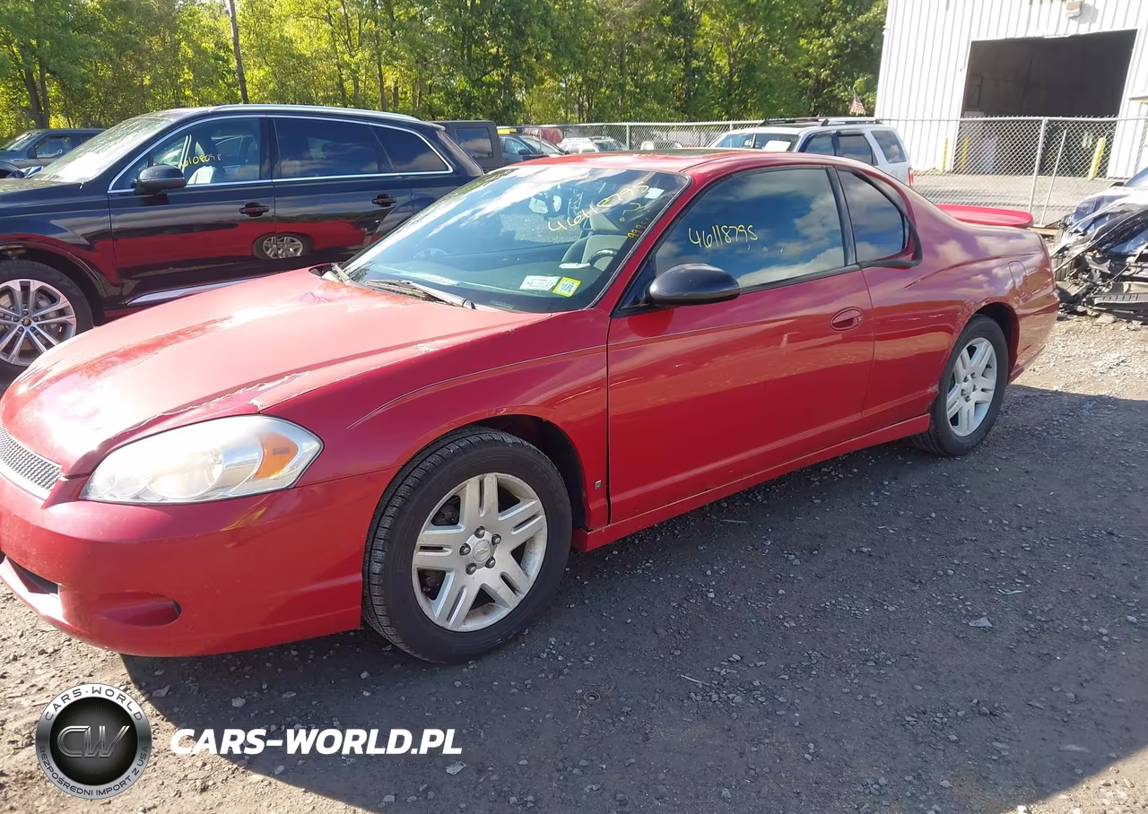 2007 Chevrolet Monte Carlo Lt VIN:2G1WK15NX79407072 - 2