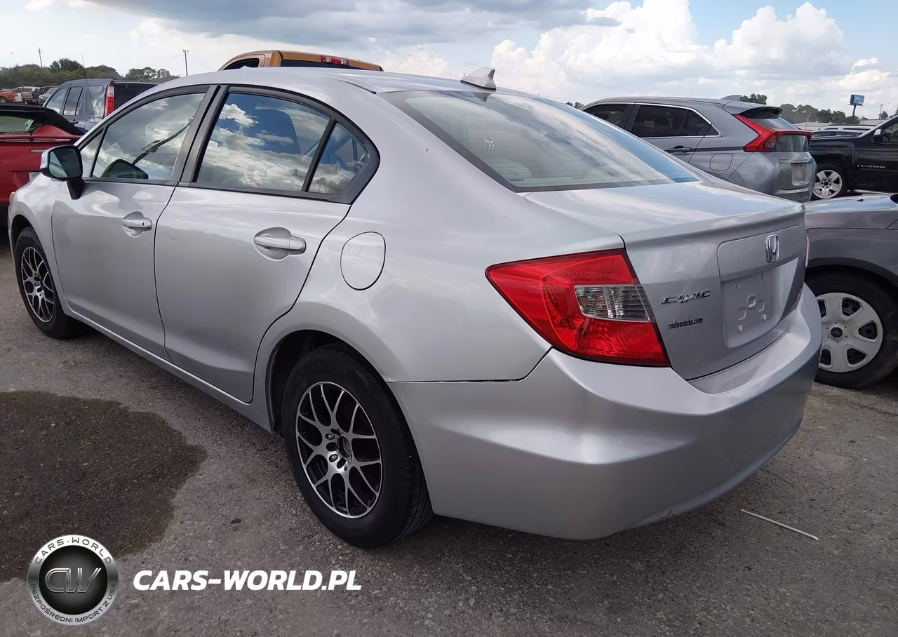 2012 Honda Civic Lx VIN:19XFB2F55CE024129 - 3