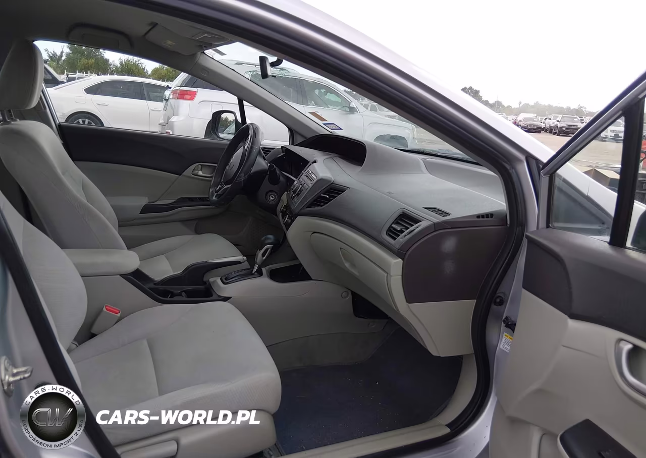 2012 Honda Civic Lx VIN:19XFB2F55CE024129 - 5