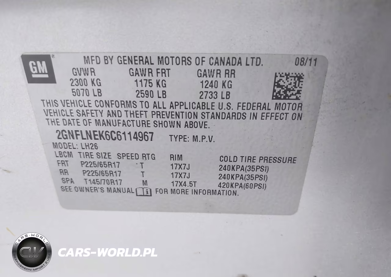 2012 Chevrolet Equinox 2Lt VIN:2GNFLNEK6C6114967 - 9