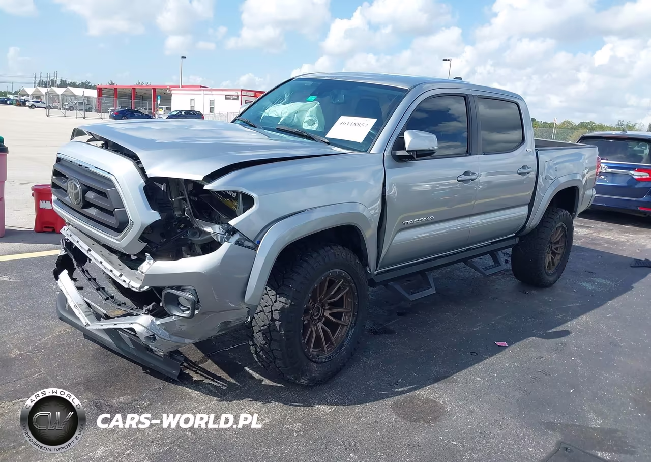 2022 Toyota Tacoma Sr5 V6 VIN:3TMAZ5CNXNM188531 - 2