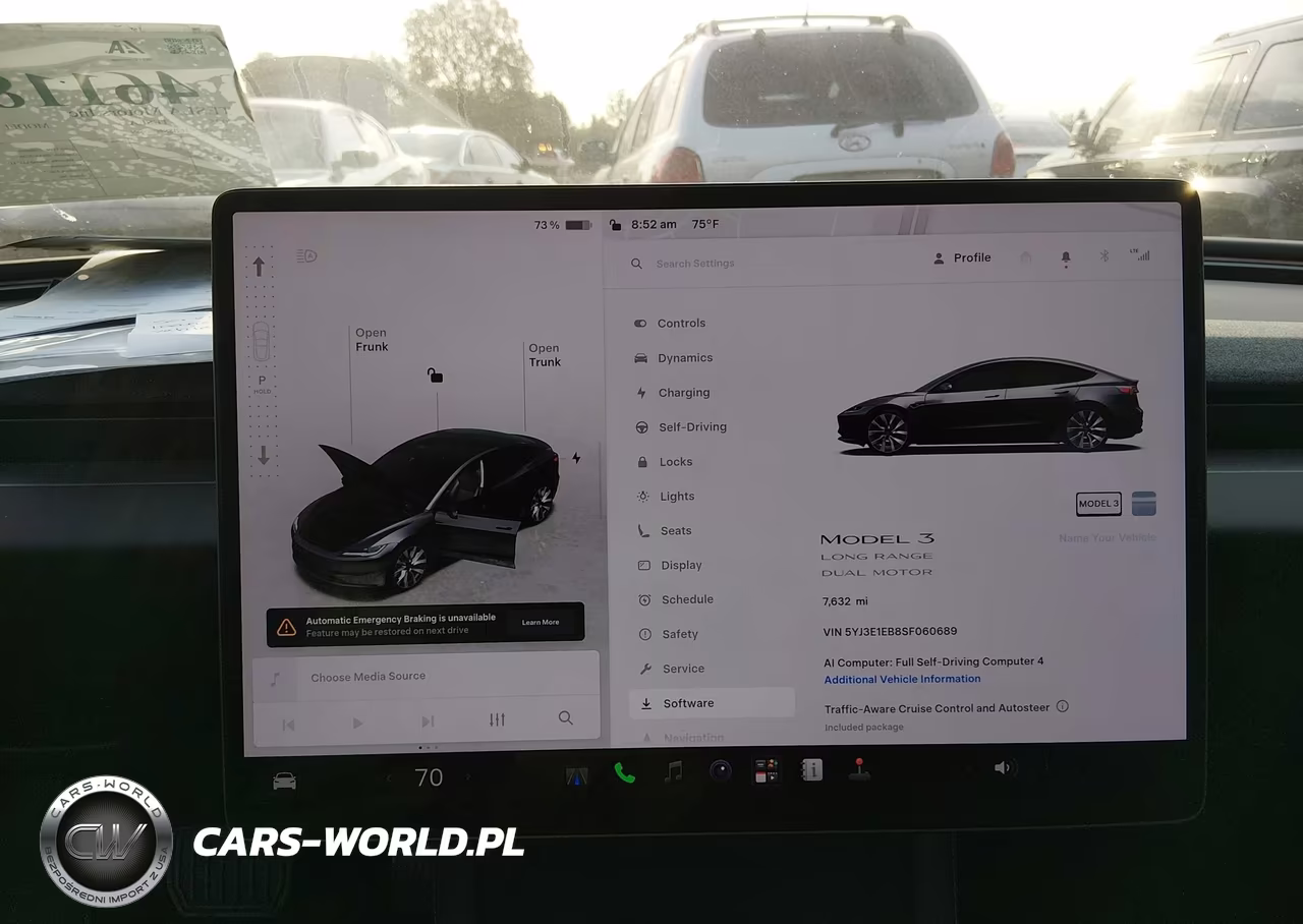 2025 Tesla Model 3 Long Range All-Wheel Drive VIN:5YJ3E1EB8SF060689 - 18