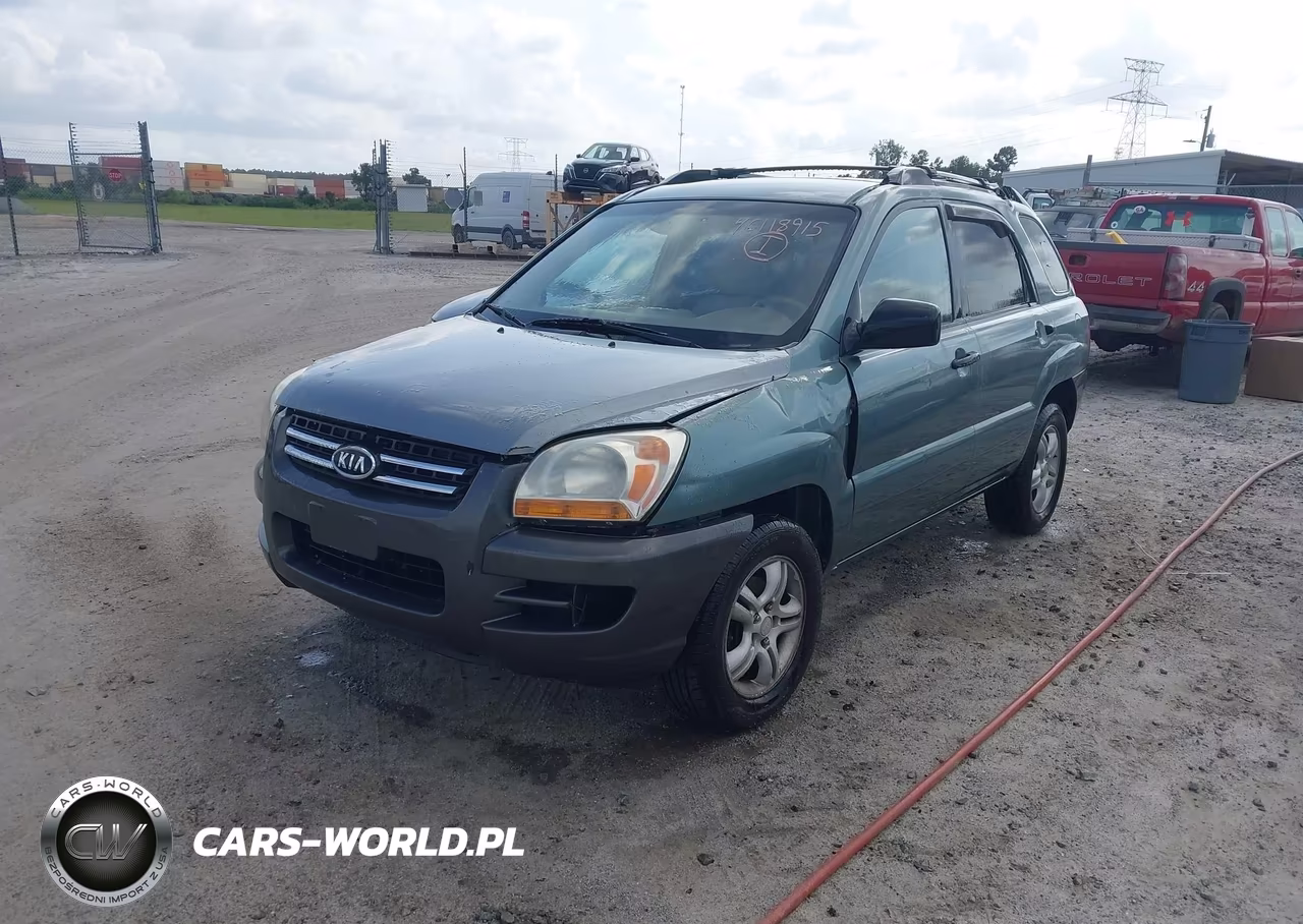 2007 Kia Sportage Lx V6 VIN:KNDJF723477321303 - 2