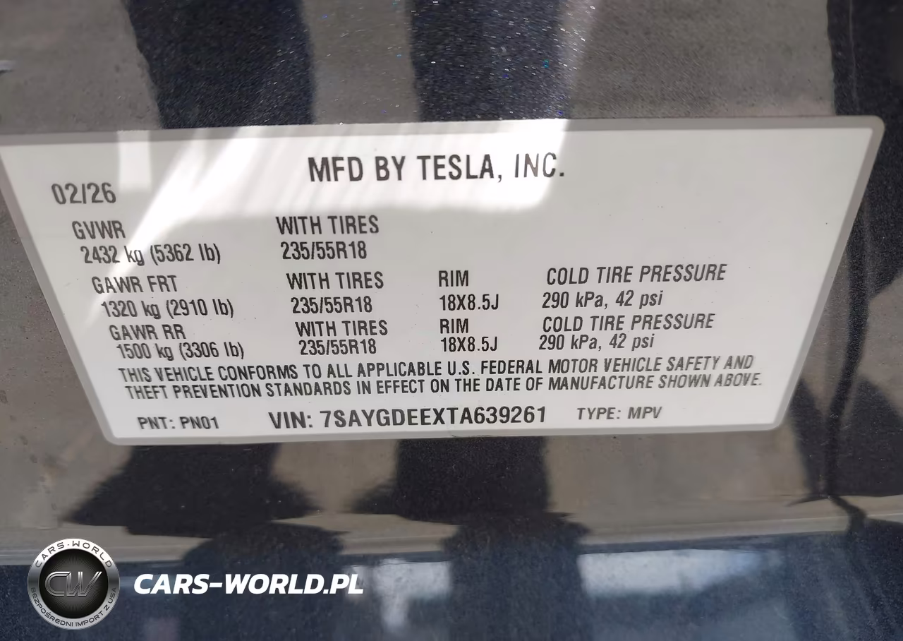 2026 Tesla Model Y All-Wheel Drive-Long Range Launch Series-Premium All-Wheel Drive VIN:7SAYGDEEXTA639261 - 9