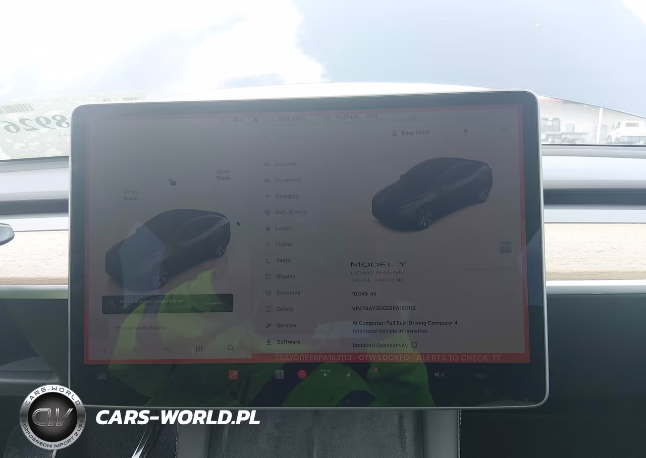 2023 Tesla Model Y Awd-Long Range Dual Motor All-Wheel Drive VIN:7SAYGDEE6PA163113 - 17