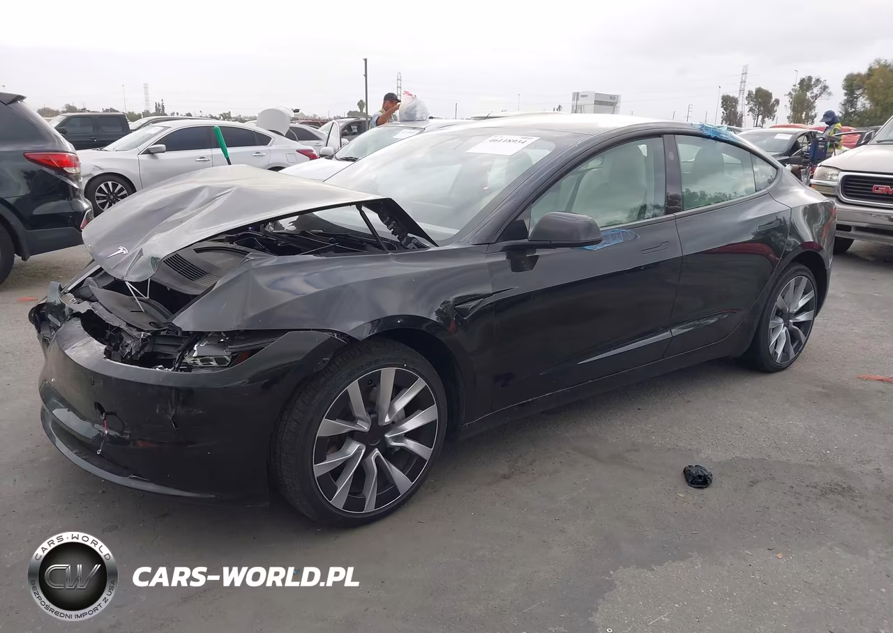 2025 Tesla Model 3 Long Range Rear-Wheel Drive-Standard Rear-Wheel Drive VIN:5YJ3E1EA0SF035938 - 2