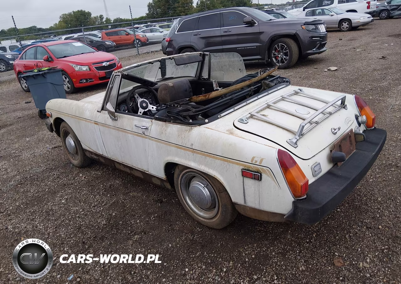 1977 Mg Midget VIN:GAN6UH184713G - 3