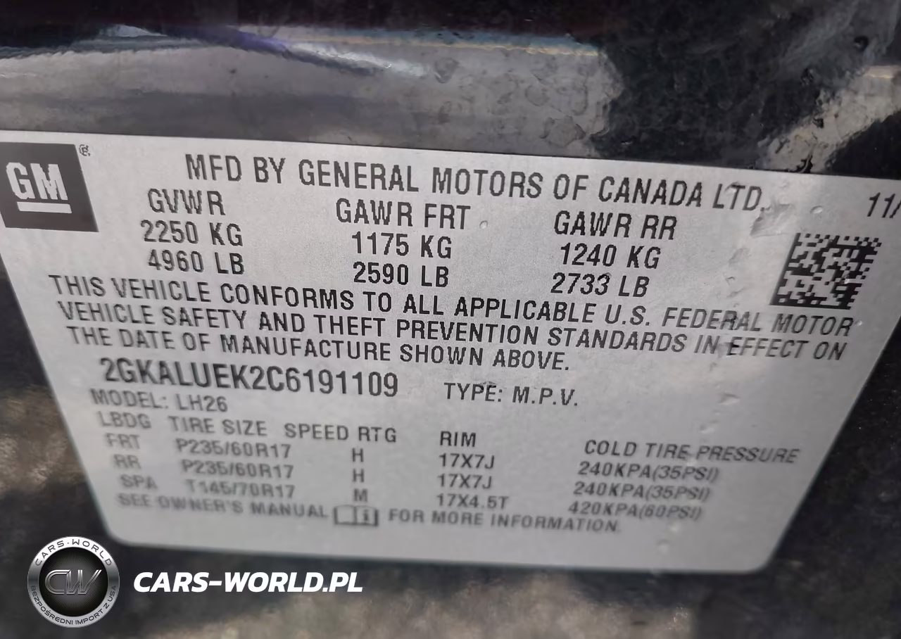2012 GMC Terrain Slt-1 VIN:2GKALUEK2C6191109 - 9