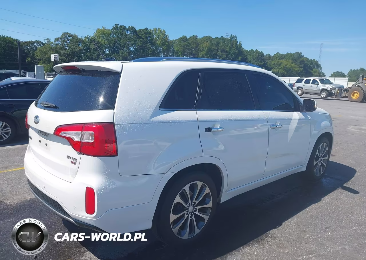 2014 Kia Sorento Sx VIN:5XYKW4A77EG430247 - 4
