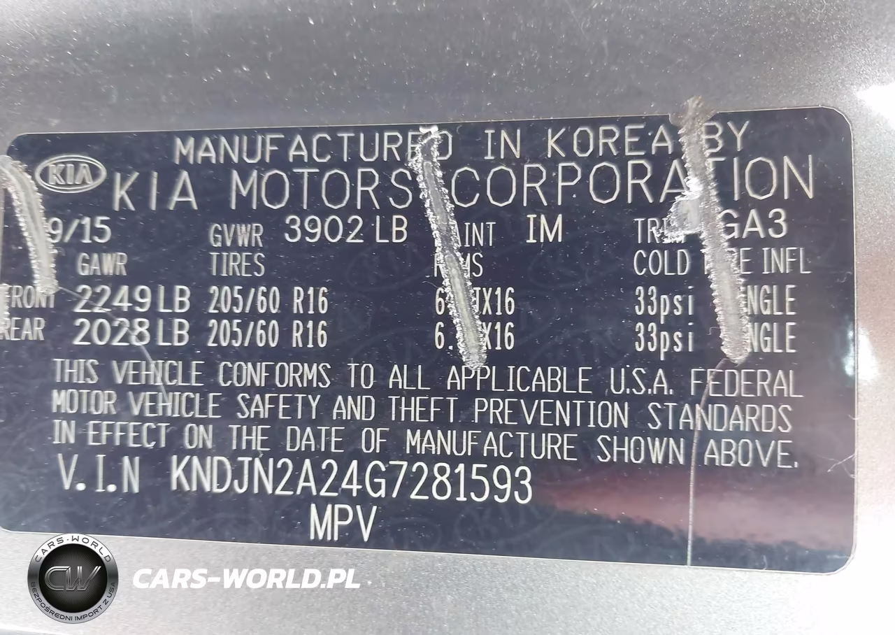 2016 Kia Soul VIN:KNDJN2A24G7281593 - 9
