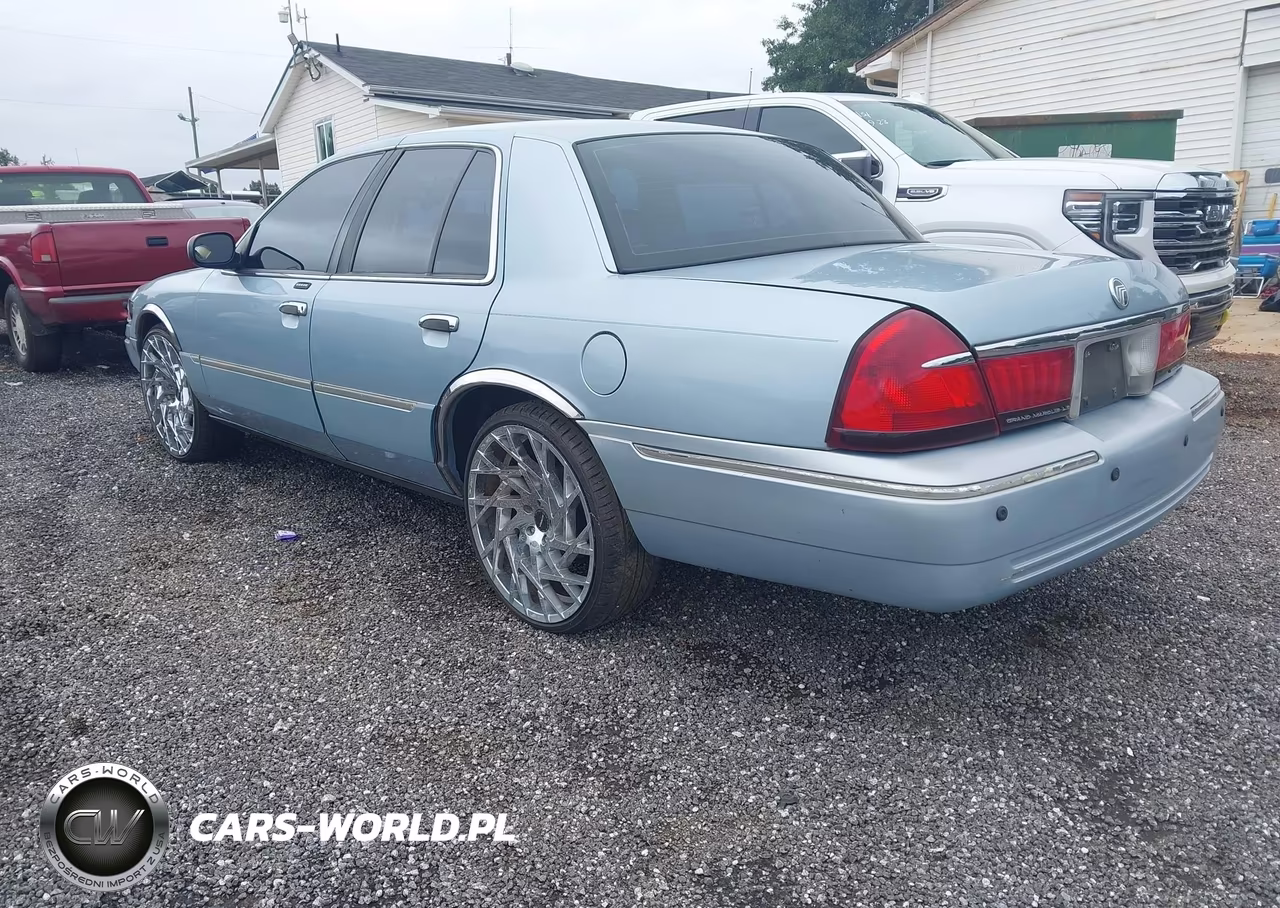 2002 Mercury Grand Marquis Ls VIN:2MEFM75W92X656186 - 3