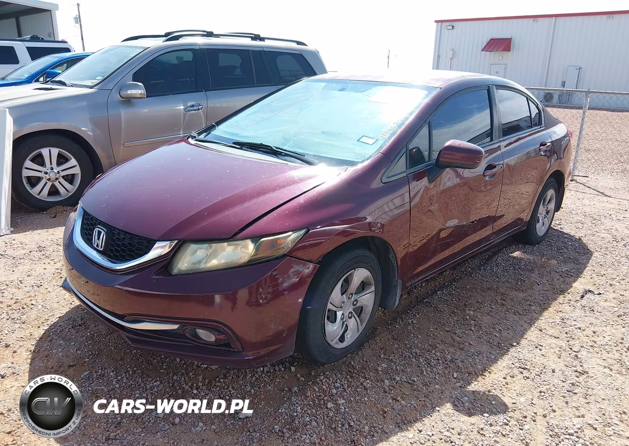 2015 Honda Civic Lx VIN:2HGFB2F53FH545263 - 2