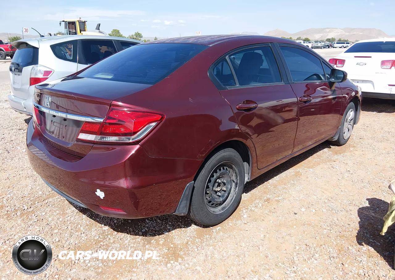 2015 Honda Civic Lx VIN:2HGFB2F53FH545263 - 4