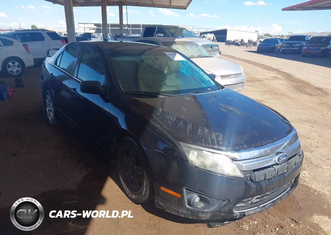 2010 Ford Fusion Se VIN:3FAHP0HA8AR110491 - 1