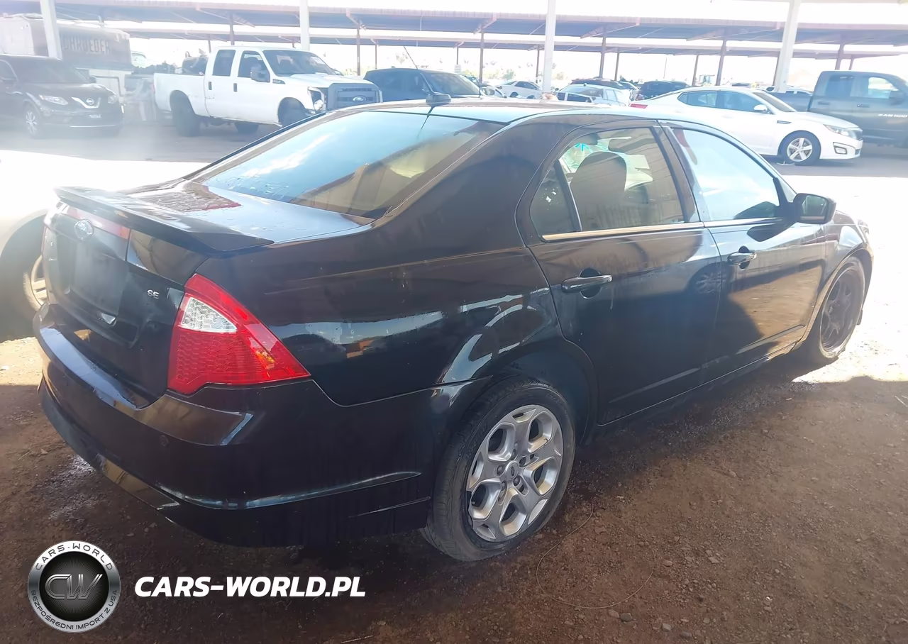 2010 Ford Fusion Se VIN:3FAHP0HA8AR110491 - 4