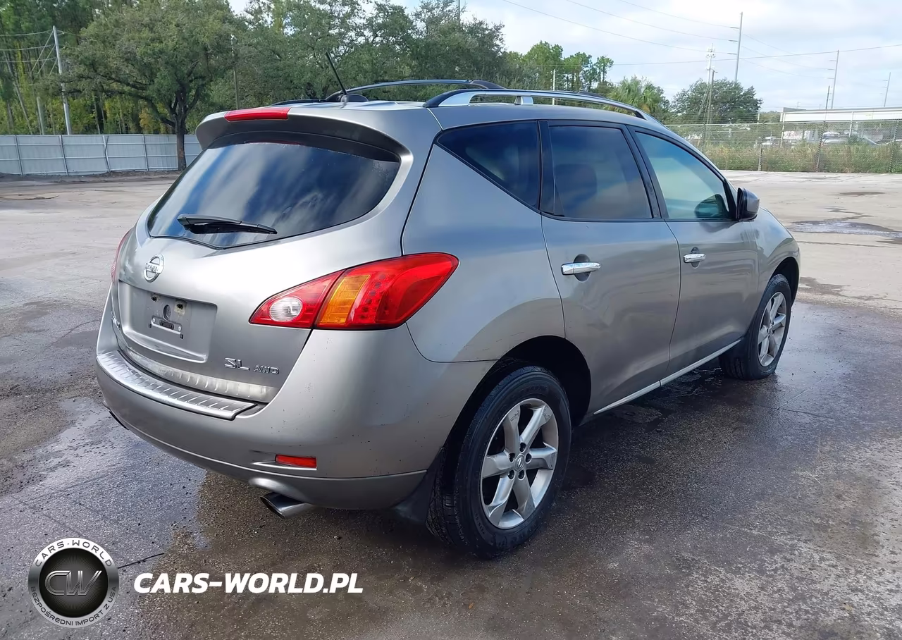 2009 Nissan Murano Sl VIN:JN8AZ18W69W207791 - 4