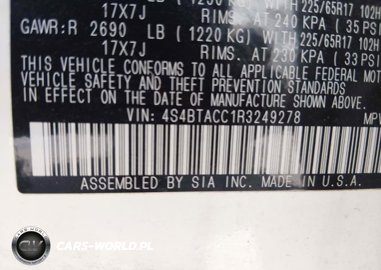 2024 Subaru Outback Premium VIN:4S4BTACC1R3249278 - 9