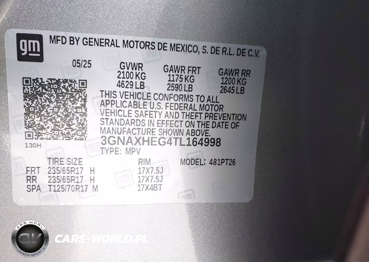 2026 Chevrolet Equinox Fwd Lt VIN:3GNAXHEG4TL164998 - 9